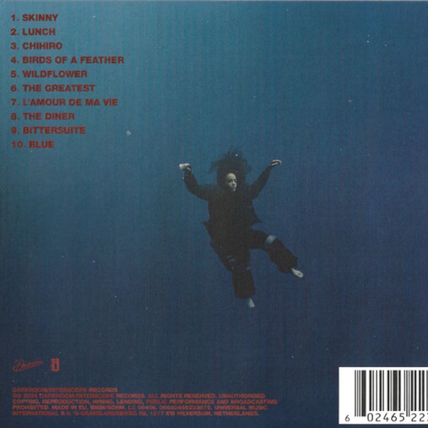 billie eilish hit me hard and soft tracks