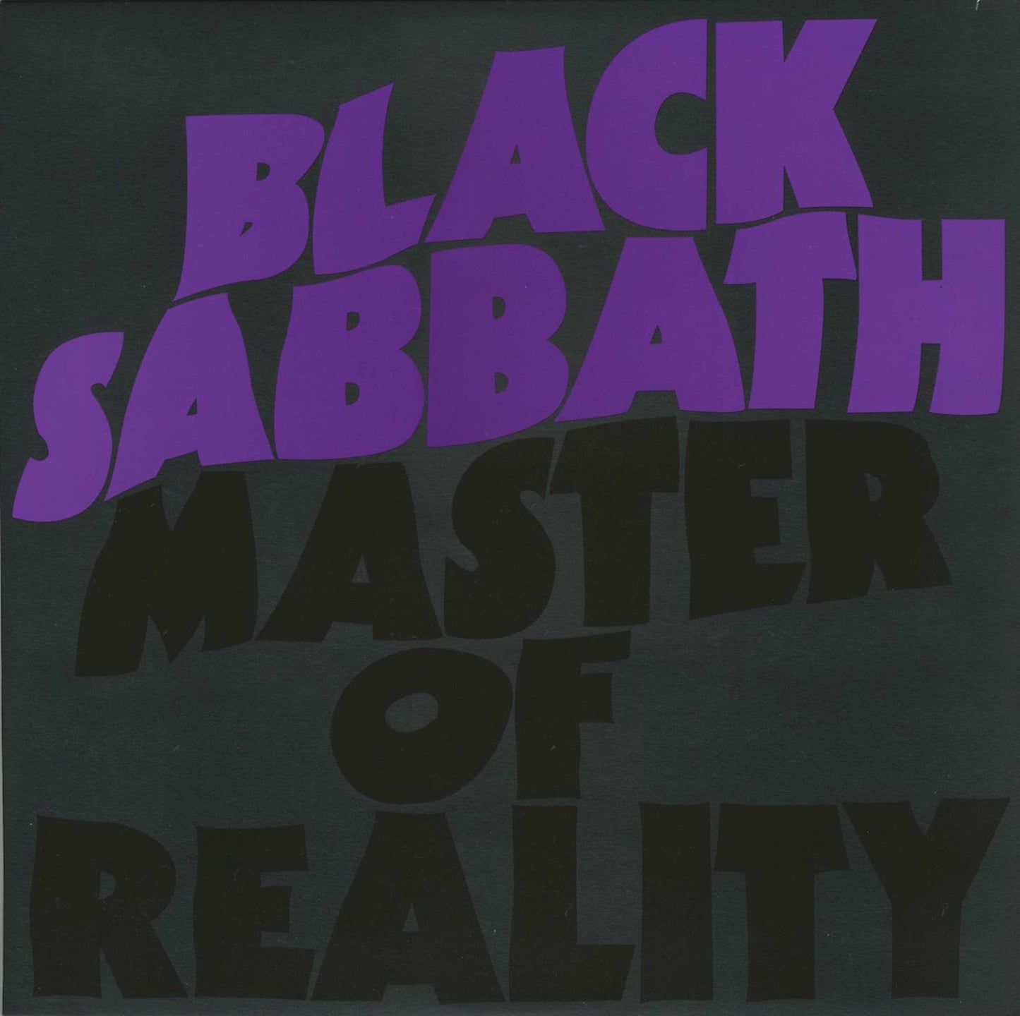 BLACK SABBATH - Master Of Reality - vinyl LP