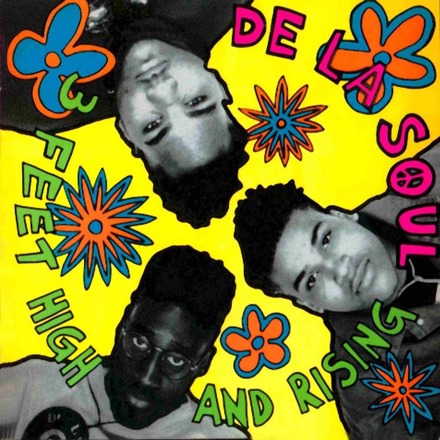 de la soul 3 feet high and rising yellow vinyl