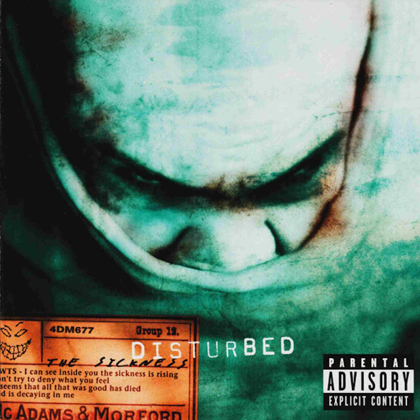 disturbed cd the sickness