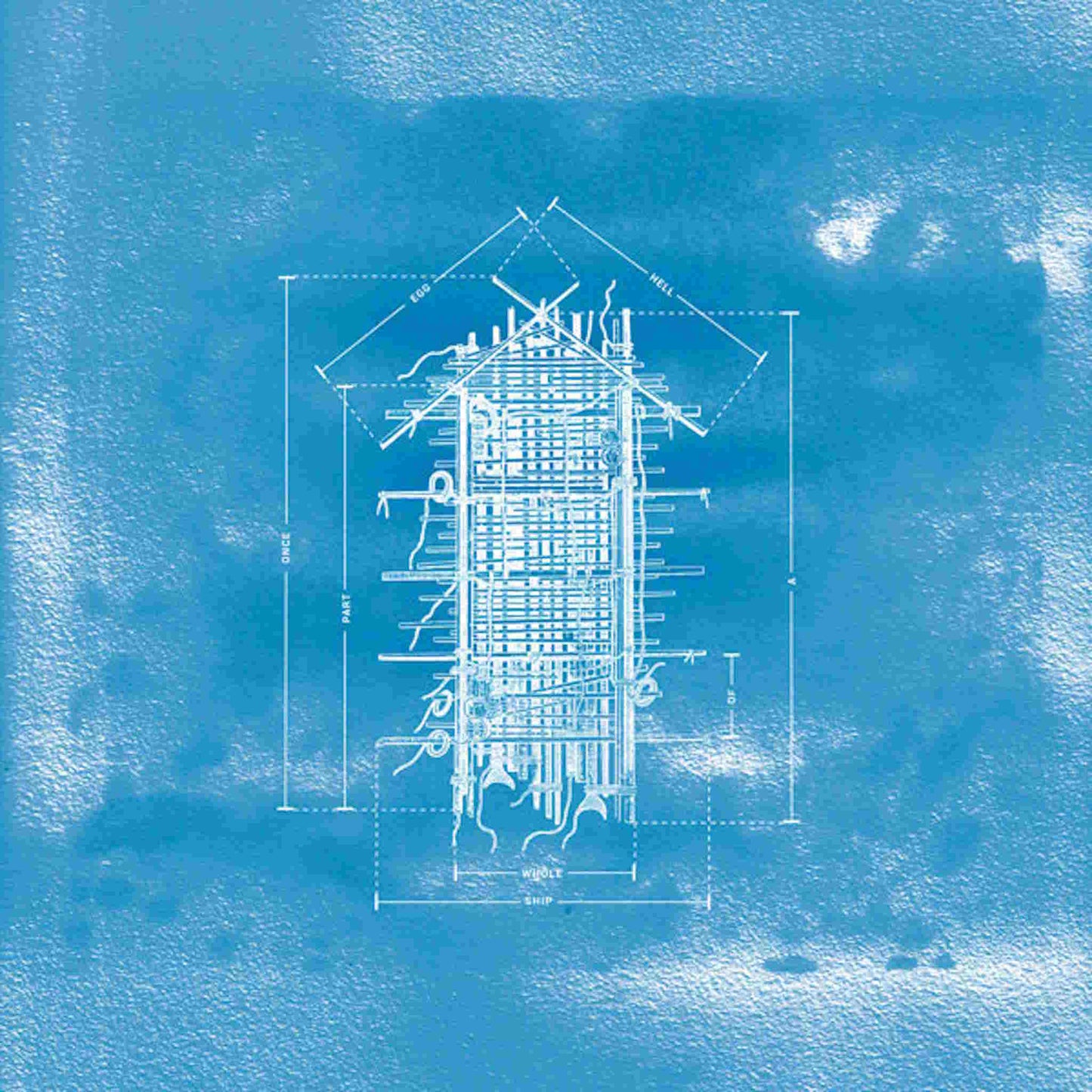 EGG HELL - Once Part Of A Whole Ship - vinyl LP (white) + CD