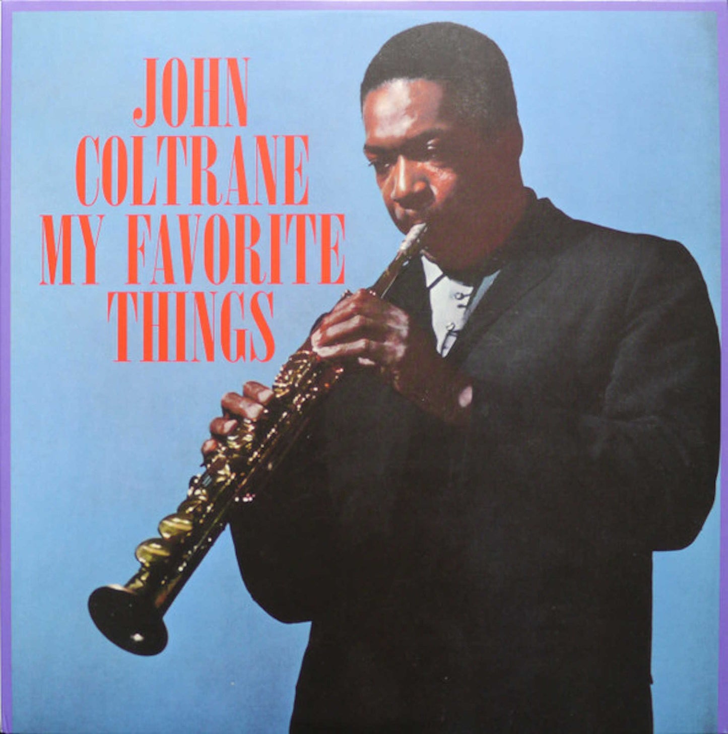 JOHN COLTRANE - My Favorite Things - vinyl LP (blue)