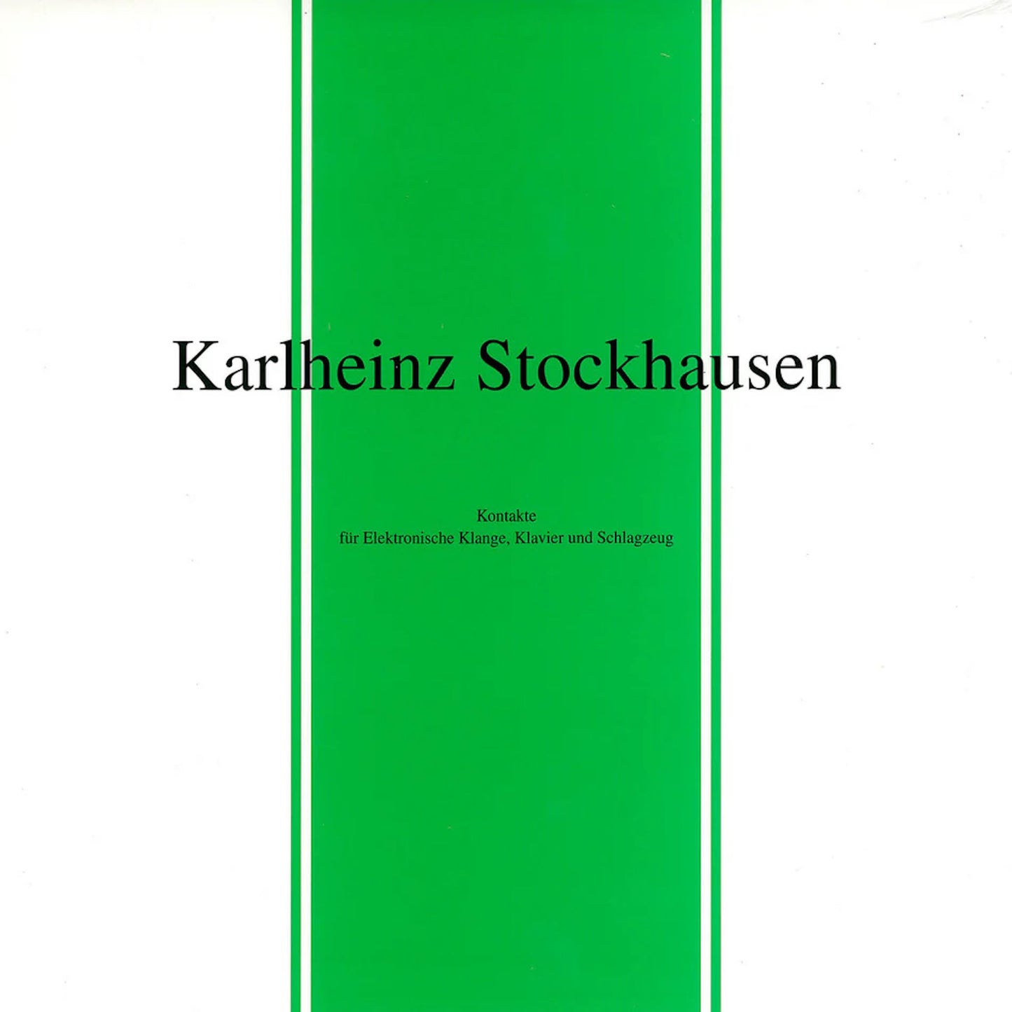 karkheinz stockhausen kontakte