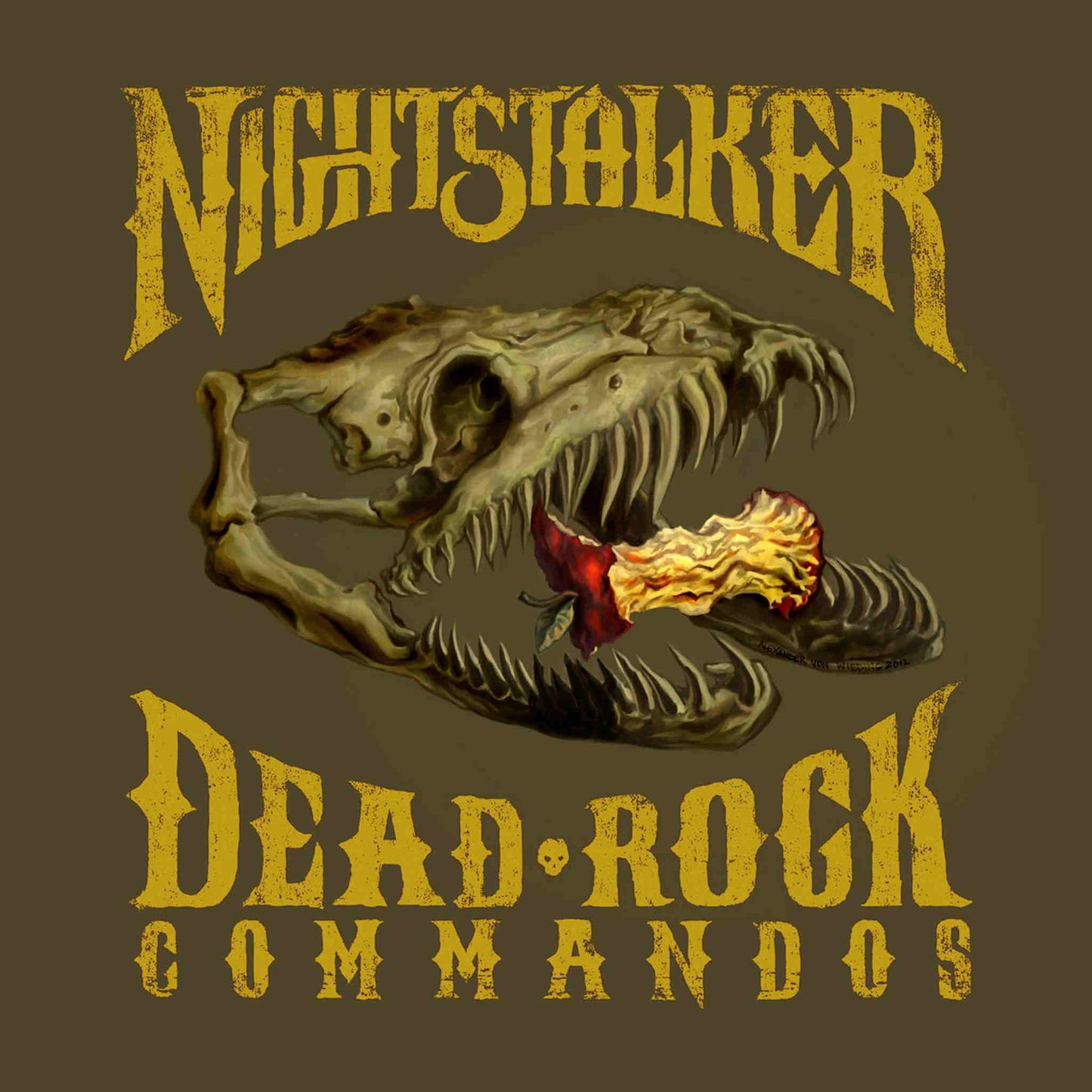 NIGHTSTALKER - Dead Rock Commandos - vinyl LP (green)