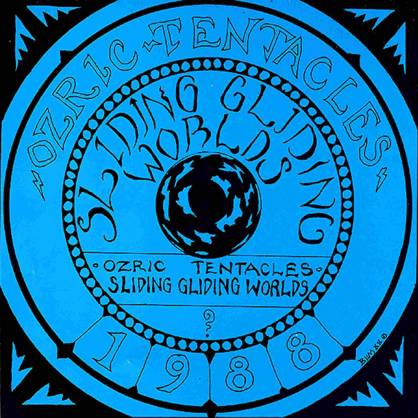 OZRIC TENTACLES - Sliding Gliding Worlds - vinyl 2LP