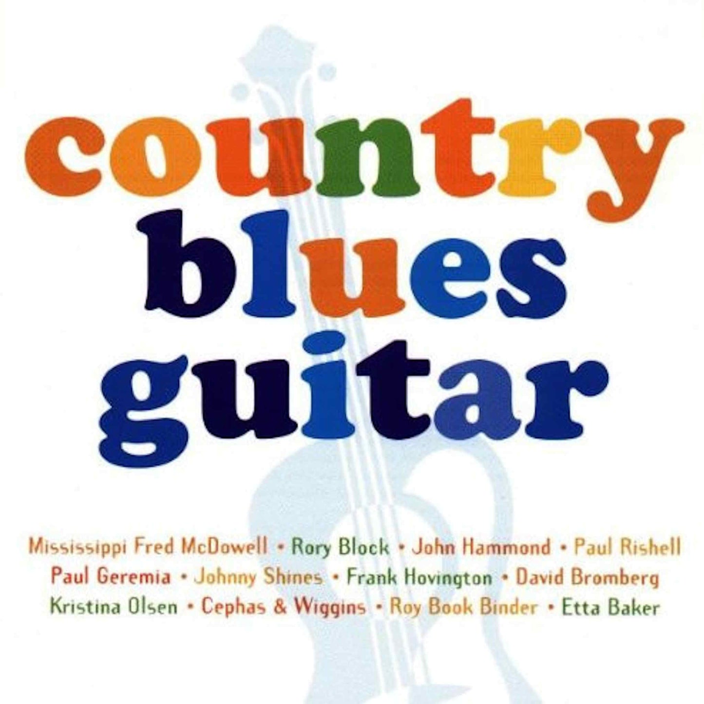 various cd country blues guitar
