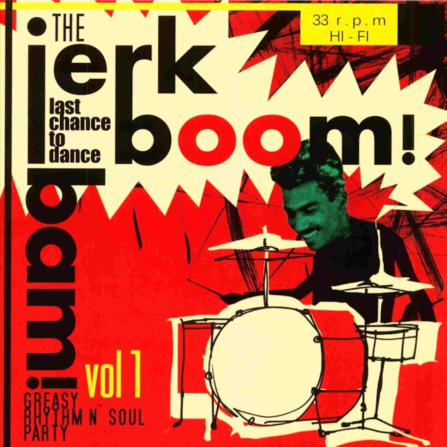 various the jerk boom bam volume 1 greasy rhythm n soul party