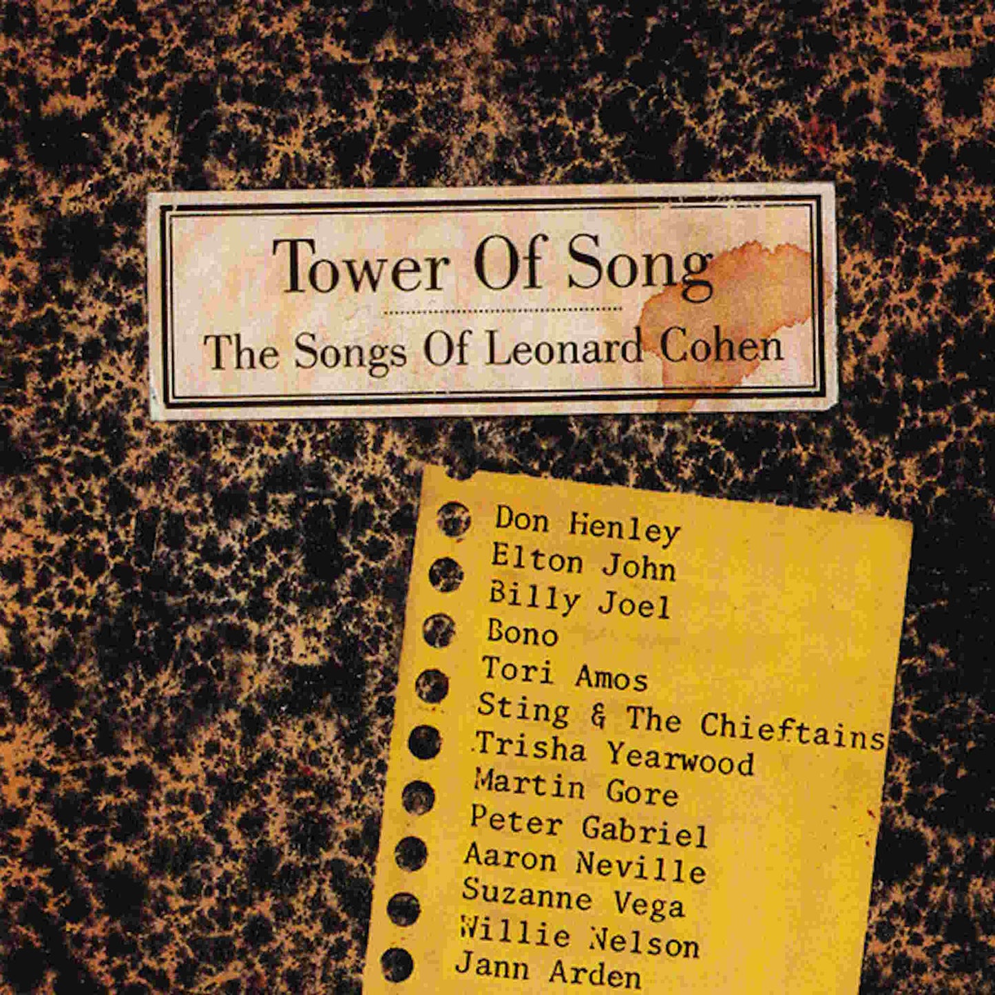 VARIOUS - Tower Of Song The Songs Of Leonard Cohen - CD