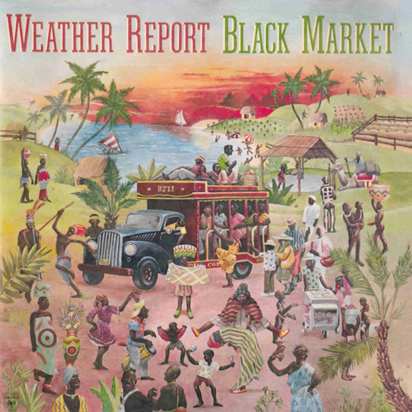 WEATHER REPORT - Black Market - vinyl LP