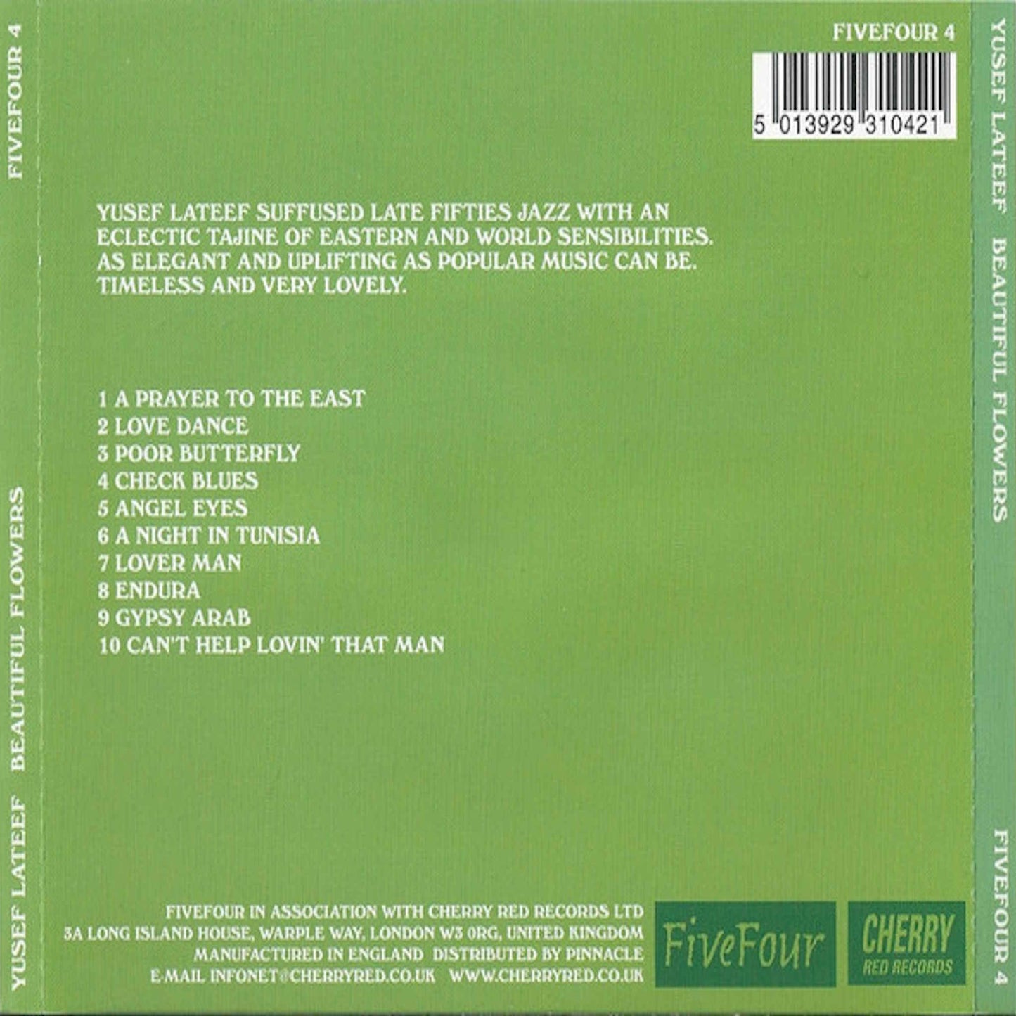YUSEF LATEEF - Beautiful Flowers - CD