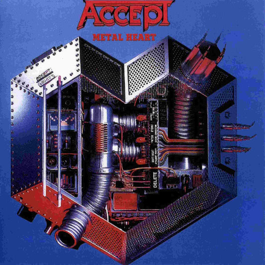 ACCEPT - Metal Heart - vinyl LP (red)