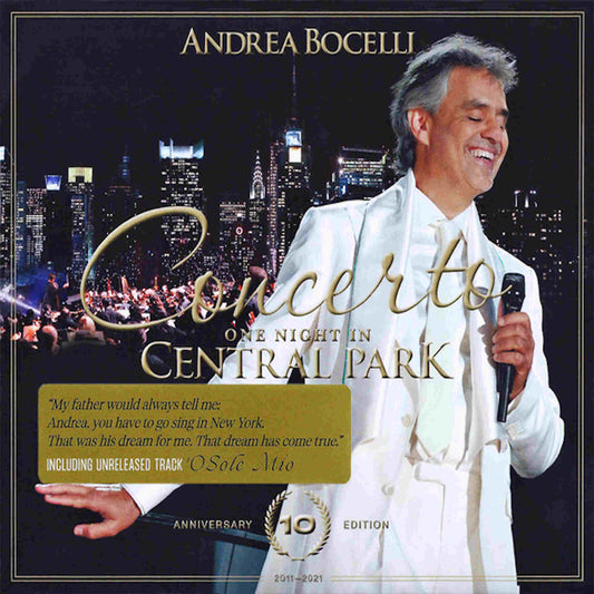 andrea bocelli concerto one night in central park 