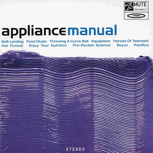 appliance manual cd