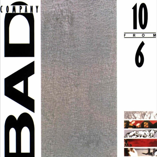 BAD COMPANY - 10 From 6 - vinyl LP (cream clear)