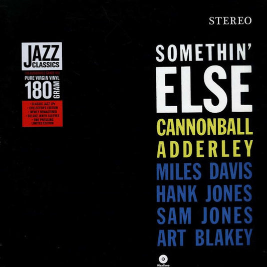 CANNONBALL ADDERLEY - Somethin' Else - vinyl LP