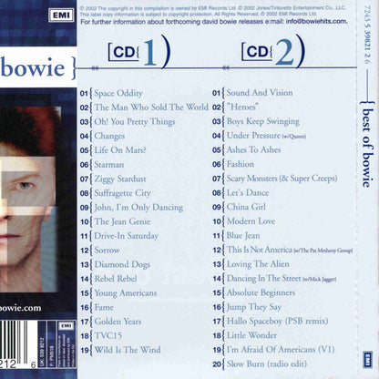 DAVID BOWIE - Best Of Bowie - 2CD