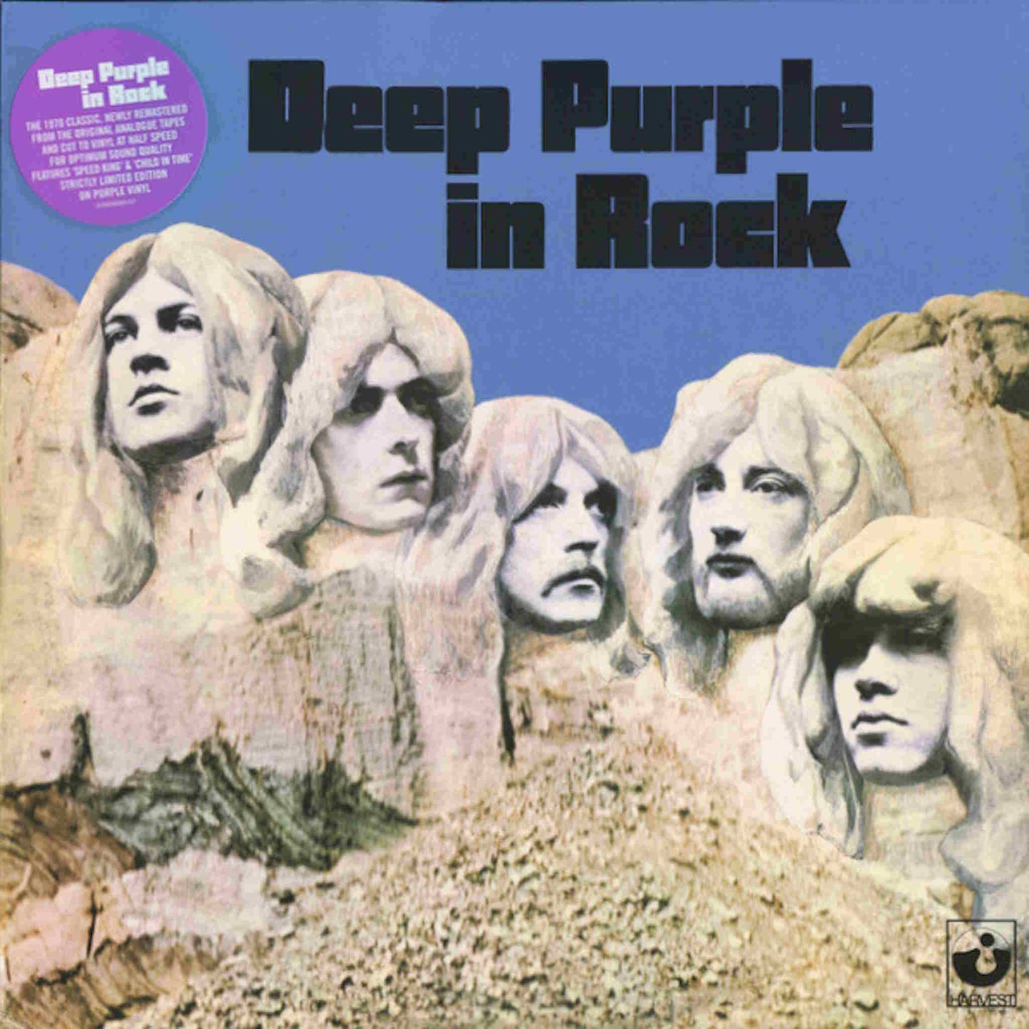 DEEP PURPLE - In Rock - vinyl LP (purple)