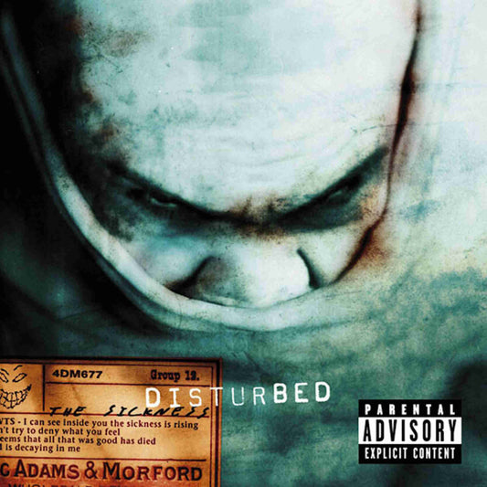 DISTURBED - The Sickness - vinyl LP (green)