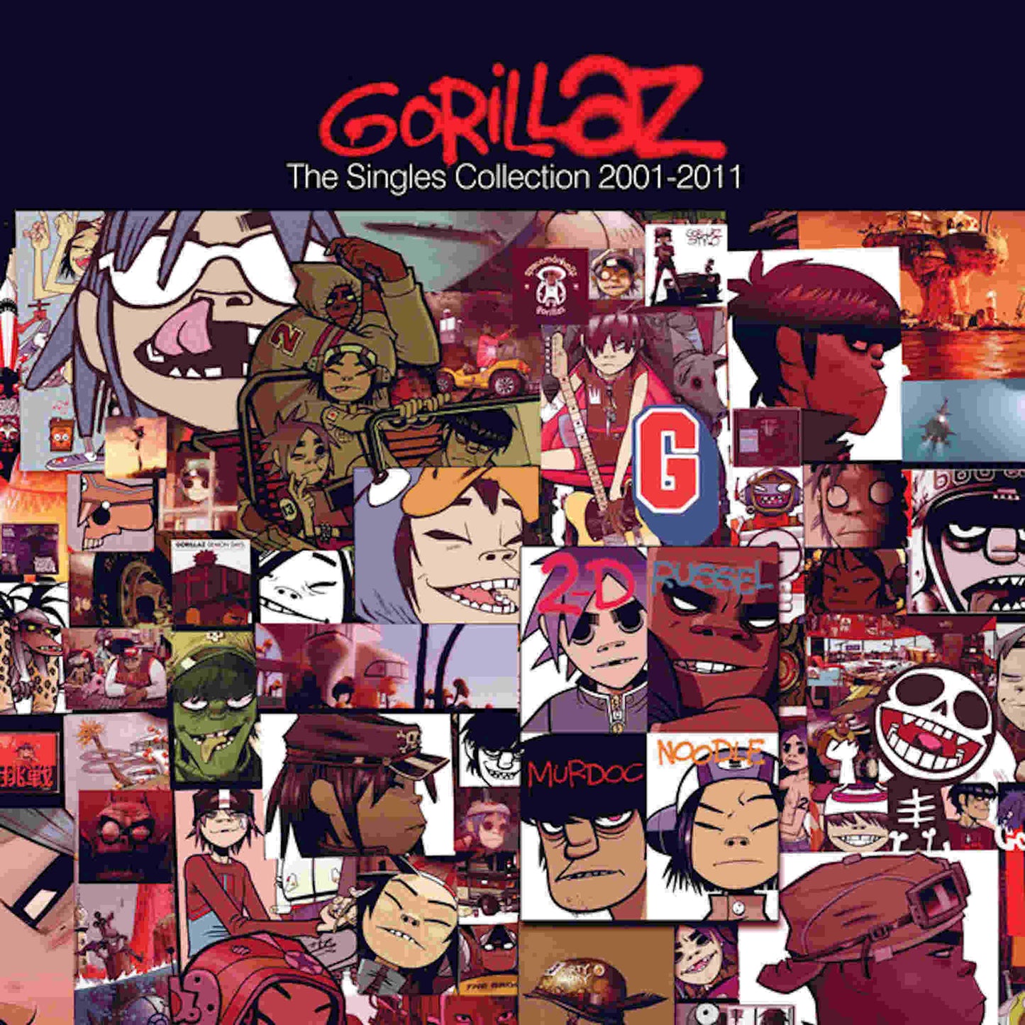 gorillaz singles collection 2001 2011