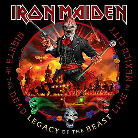 IRON MAIDEN - Nights Of The Dead, Legacy Of The Beast: Live In Mexico City - vinyl 3LP