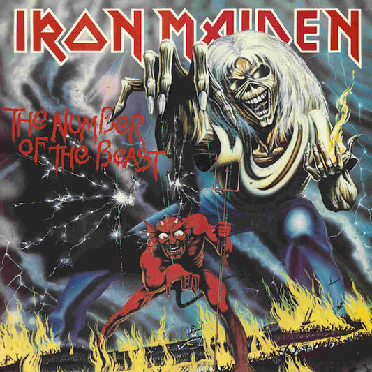 IRON MAIDEN - The Number Of The Beast - vinyl LP