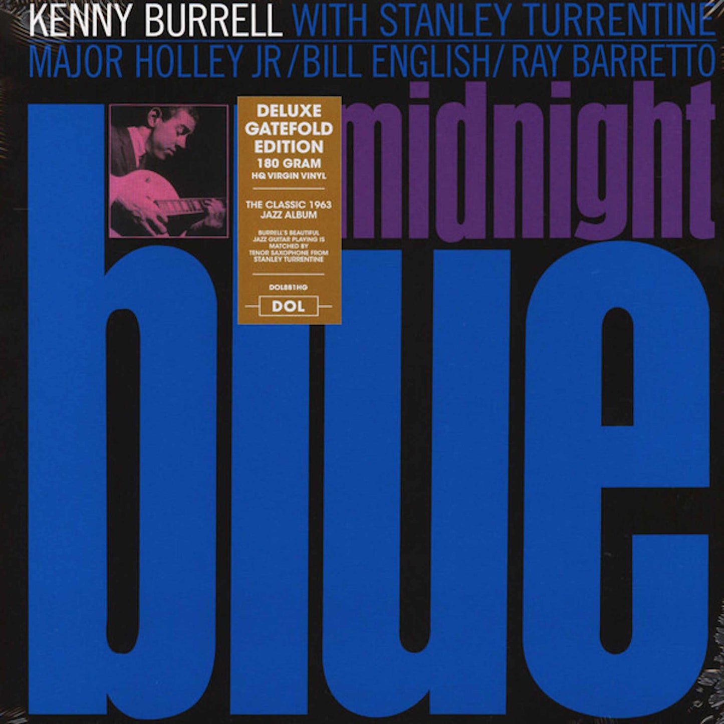 KENNY BURRELL - Midnight Blue - vinyl LP