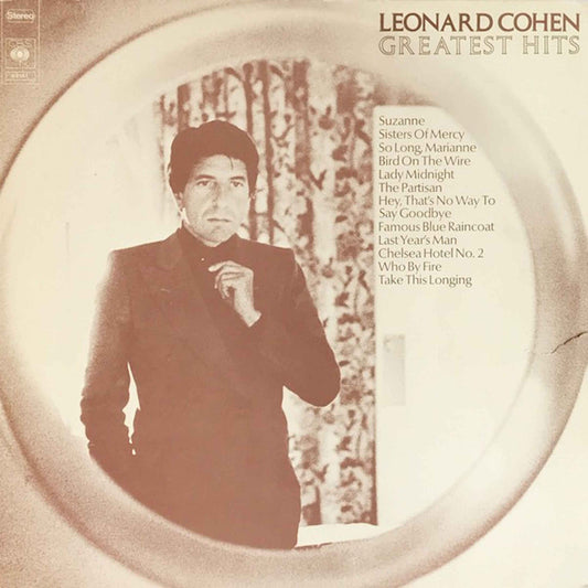 LEONARD COHEN - Greatest Hits (1975) - vinyl LP