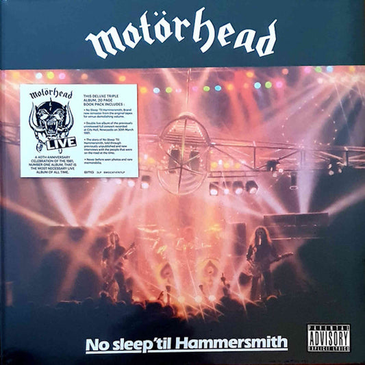motorhead no sleep 'til hammersmith vinyl box set 