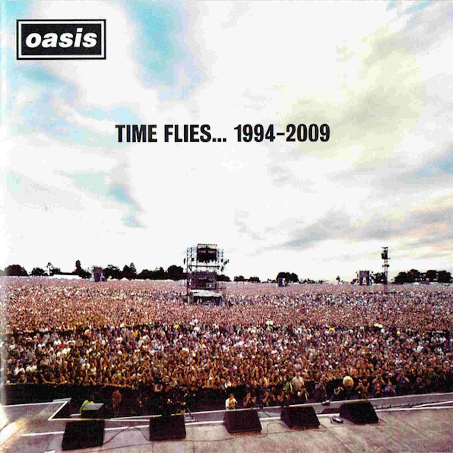 oasis time flies 1994 2009 cd compilation 