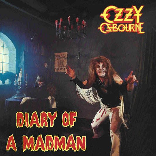 OZZY OSBOURNE - Diary Of A Madman - vinyl LP (silver-red)