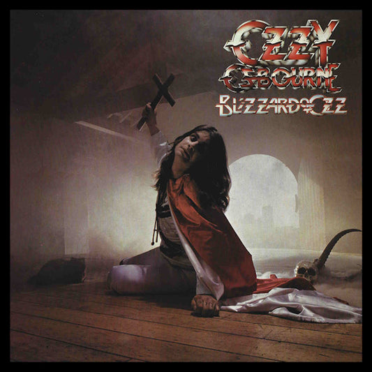 OZZY OSBOURNE - Blizzard Of Ozz - vinyl LP (silver-red)