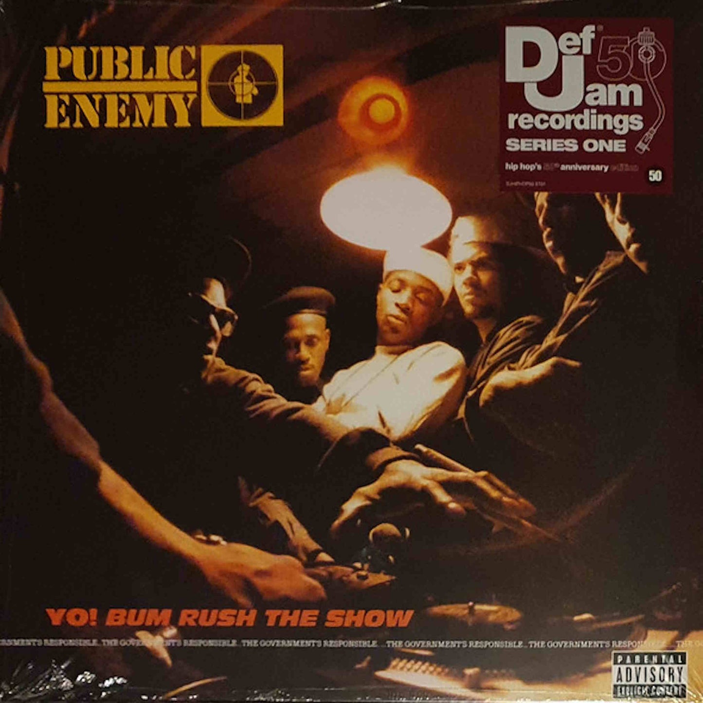 PUBLIC ENEMY - Yo! Bum Rush The Show - vinyl LP (burgundy)