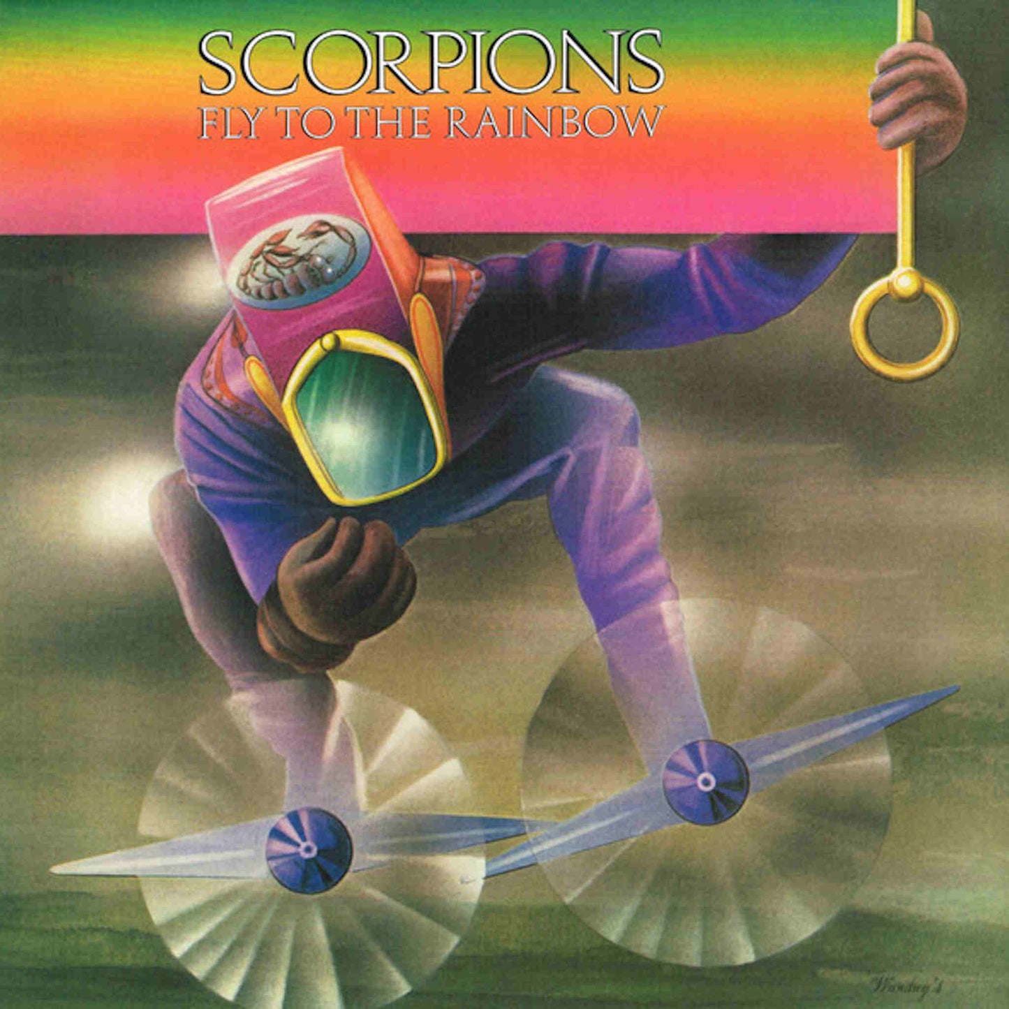 SCORPIONS - Fly To The Rainbow - vinyl LP (purple)