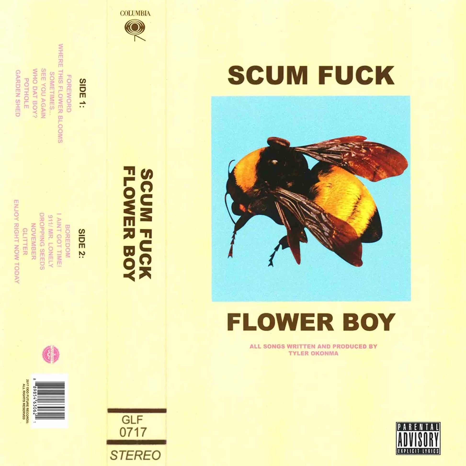 tyler the creator scum fuck flower boy