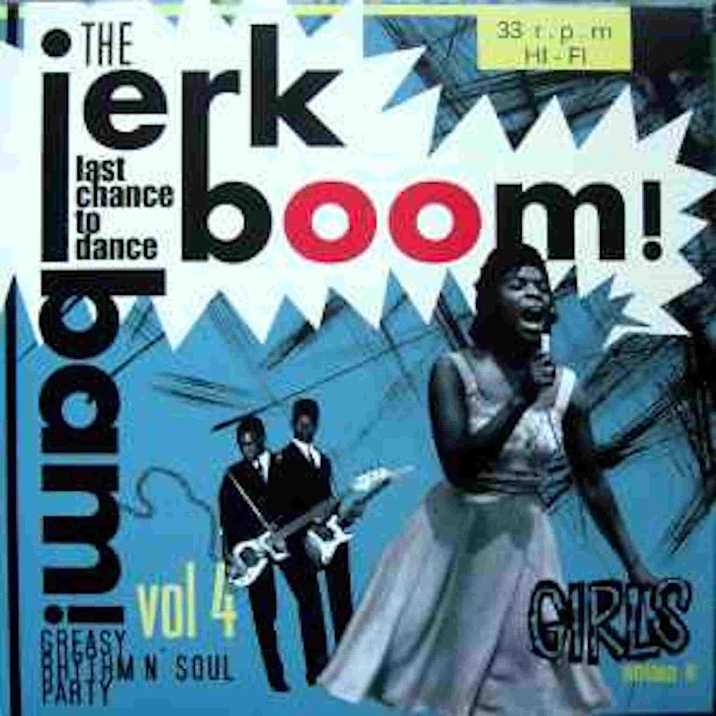 various the jerk boom bam volume 4 greasy rhythm n soul party girls round 2