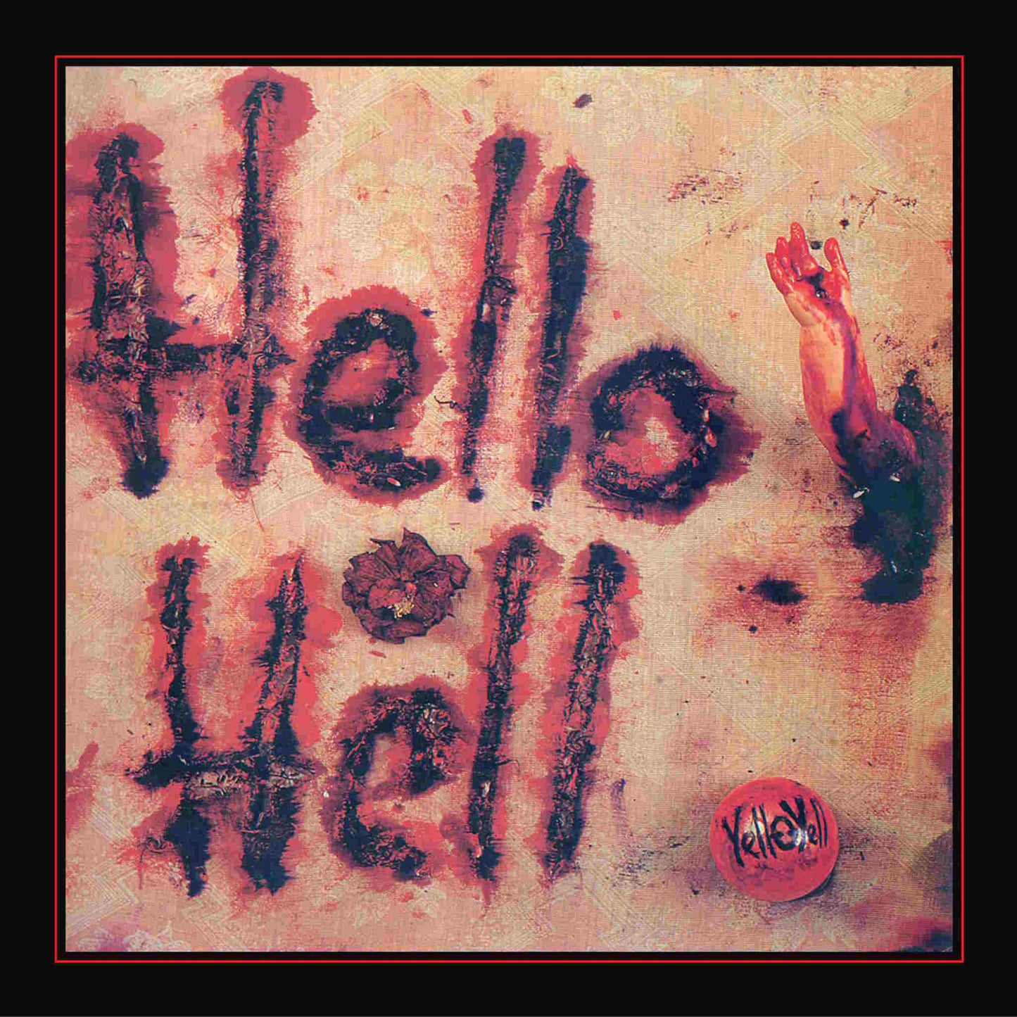 YELL-O-YELL - Hello Hell! - vinyl LP (red)