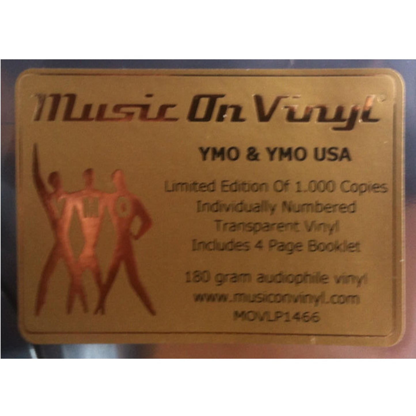 yellow magic orchestra yellow magic orchestra usa vinyl label sticker